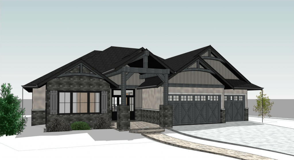 The Windsor A Custom Home by Copper Homes Limited at Anthem Reserve in